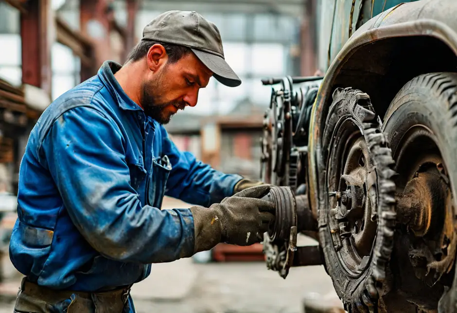Замена сальника полуоси заднего моста GAZ Gazel