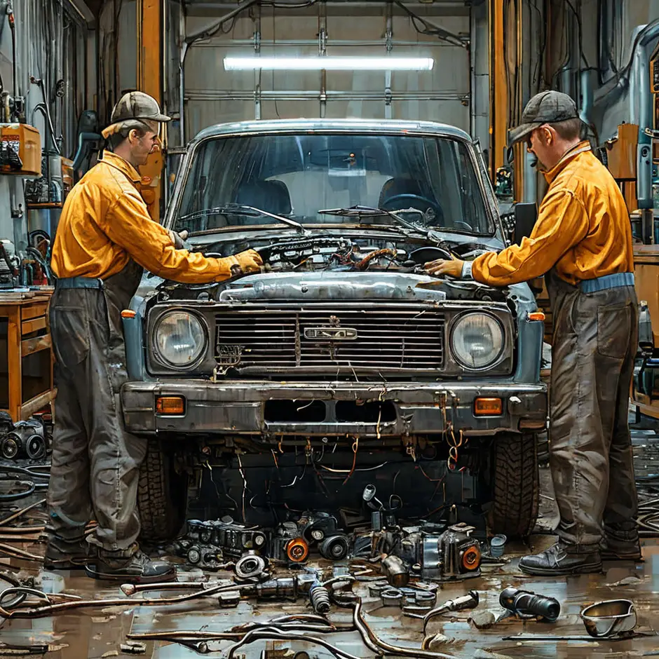 Снятие и установка защиты картера GAZ Gazel