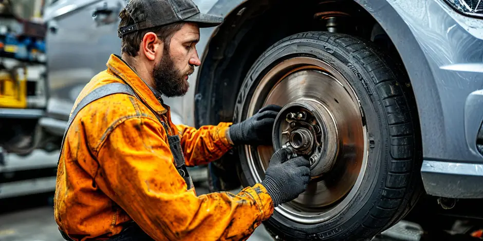 Замена заднего тормозного диска Фольксваген Крафтер