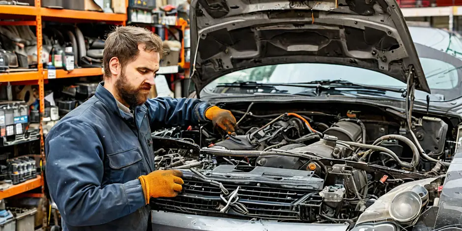 Снятие/установка стартера GAZ Gazel