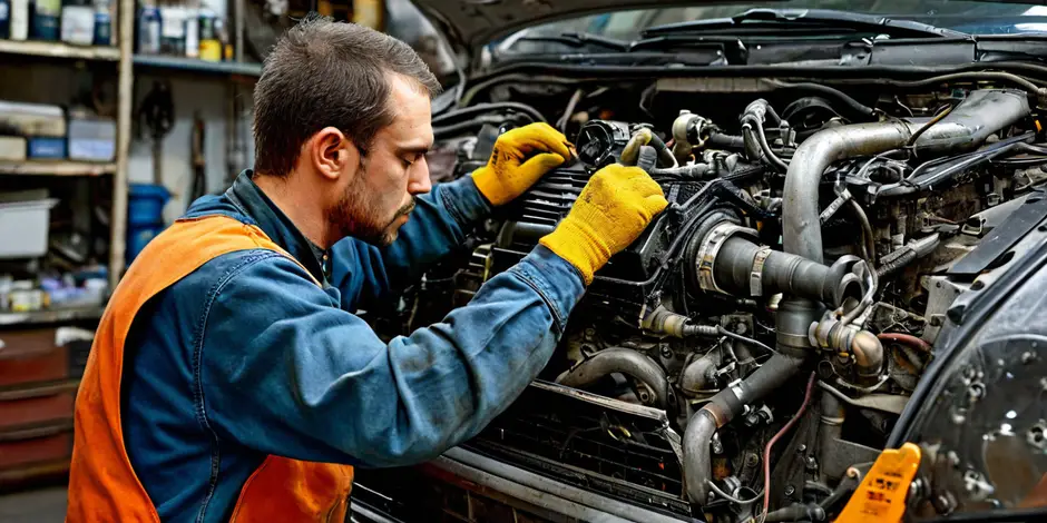 Замена фильтра топливного Фиат Дукато 244