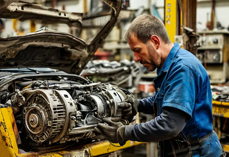 Снятие/установка МКПП (механическая коробка переключения передач) Фиат Дукато