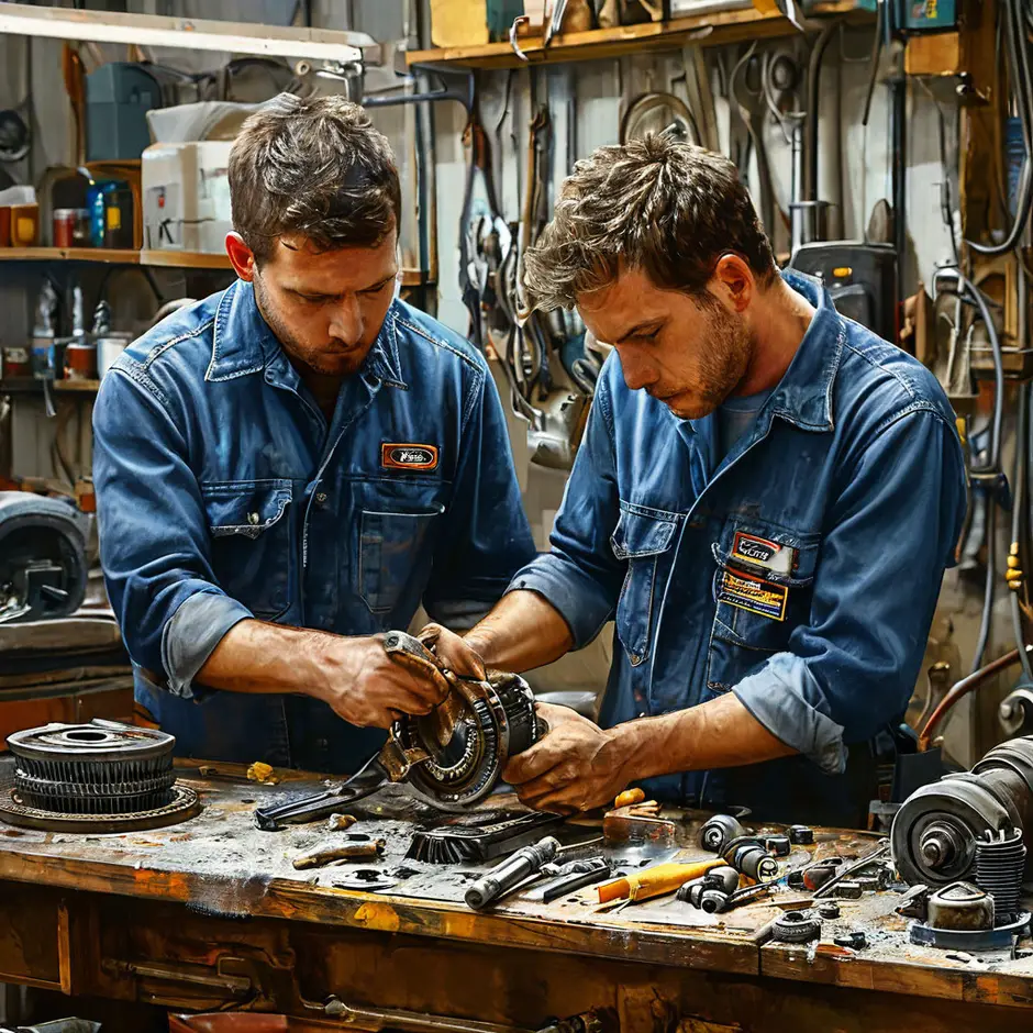 Замена задней ступицы Форд Транзит