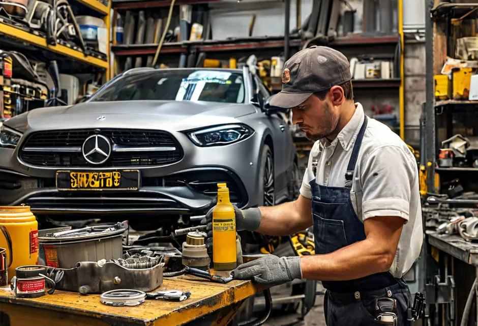 Замена масла в МКПП Мерседес Спринтер