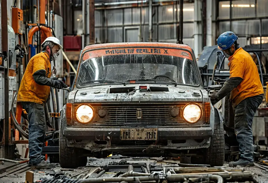 Замена основного радиатора Фиат Дукато 244