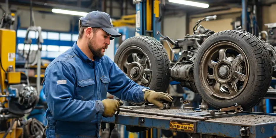 Регулировка углов установки колес Форд Транзит