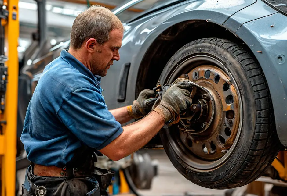 Замена комплекта задних тормозных колодок Фиат Дукато