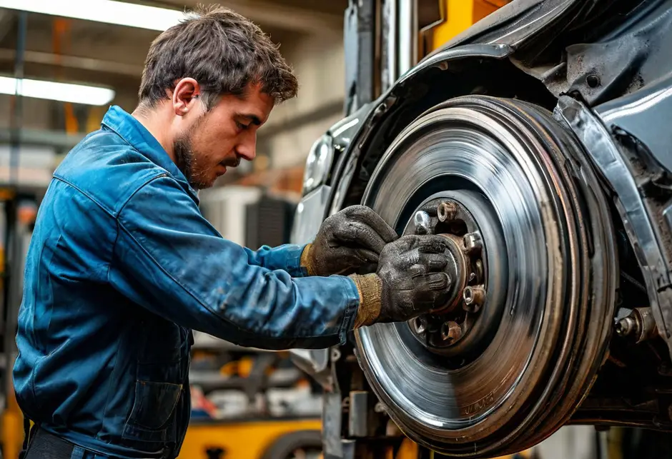 Замена переднего вентиляционного тормозного диска (1 шт) Ситроен Джампер