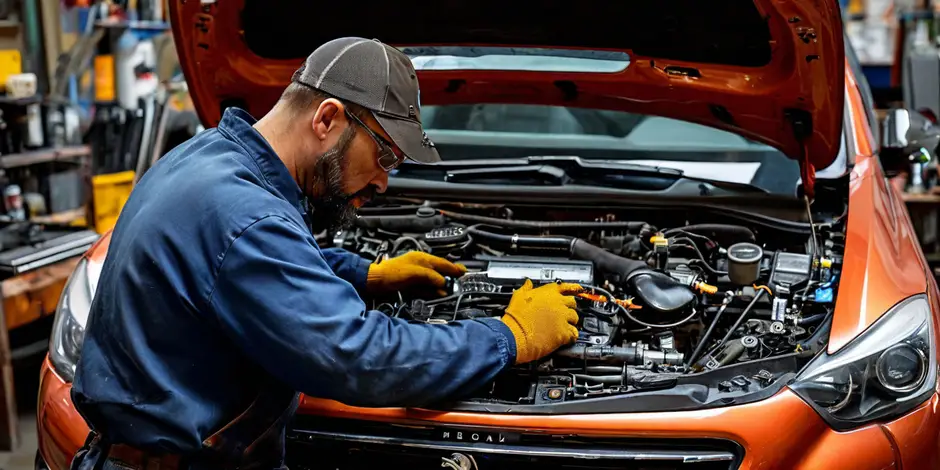 Снятие/установка стартера Пежо Боксер