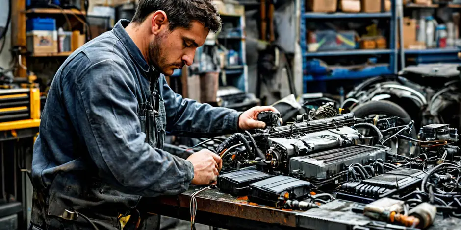 Перепрограммирование блока управления Форд Транзит