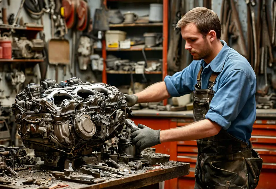 Разборка и сборка головки блока Форд Транзит