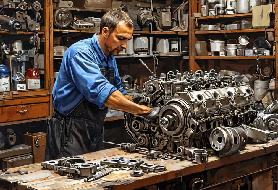 Шлифовка головки блока GAZ Gazel