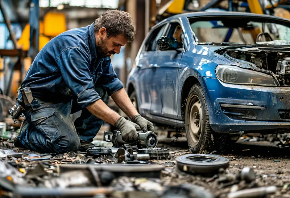 Замена подвесного подшипника Фольксваген Крафтер