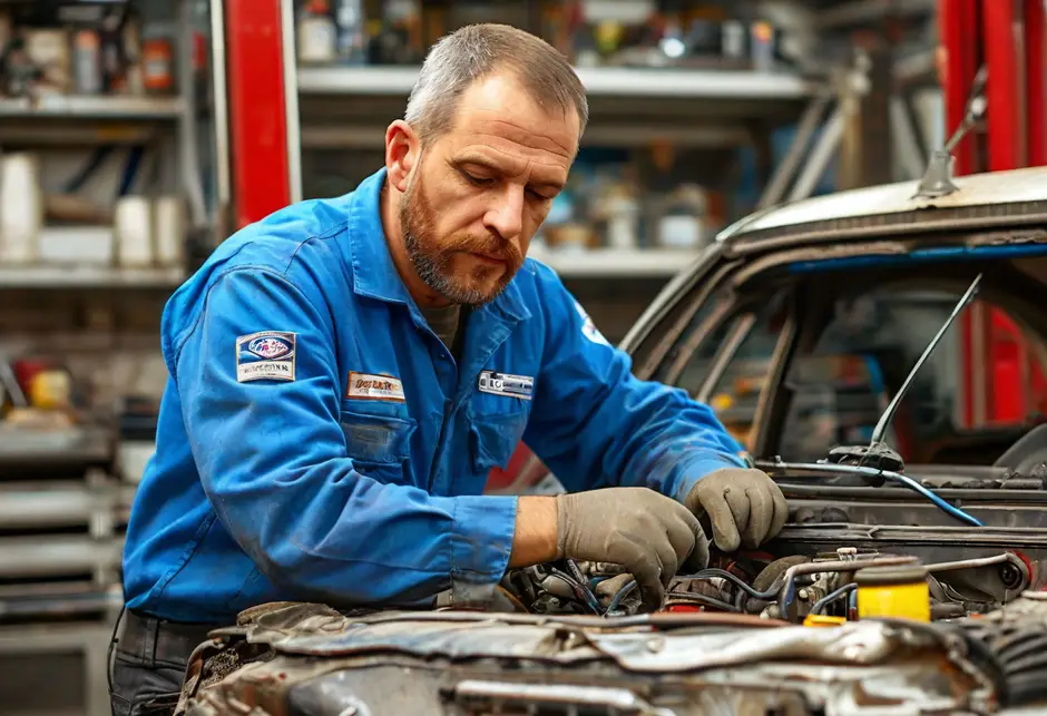 Замена термостат Форд Транзит