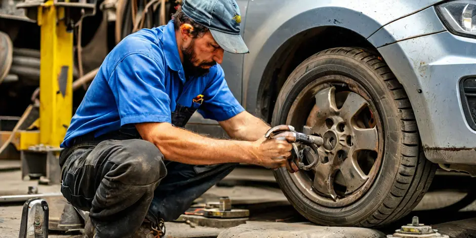 Замена шпильки колеса GAZ Gazel