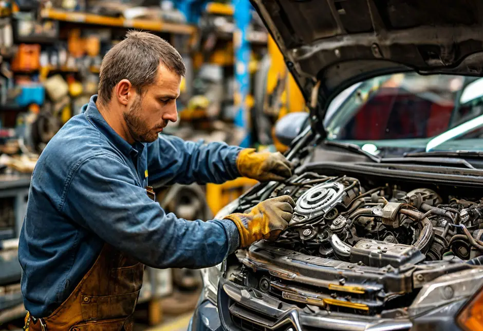 Замена ручейкового ремня Ситроен Джампер