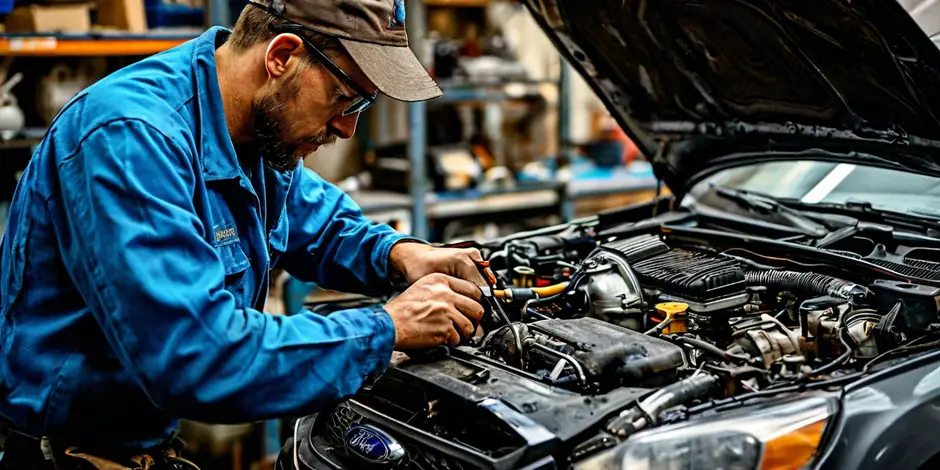 Замер компрессии Форд Транзит