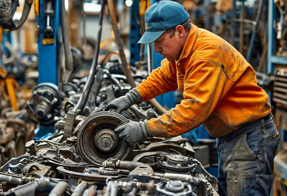 Снятие и установка подвесного подшипника кардана Фольксваген Крафтер