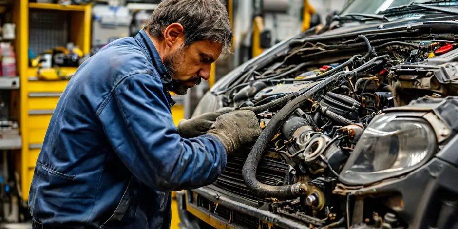 Снятие/установка генератора Фиат Дукато 244