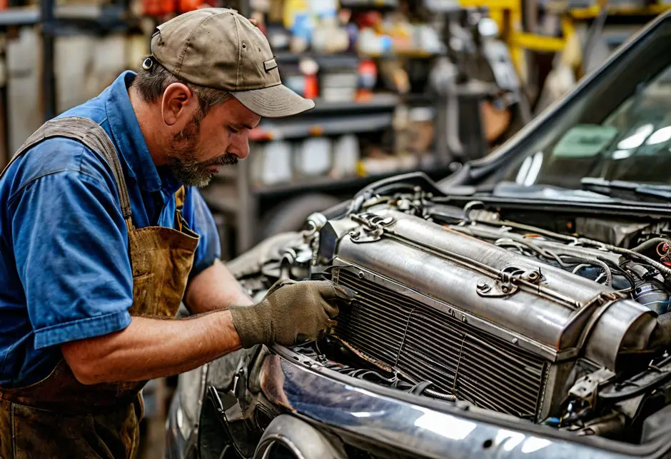 Промывка интеркулера Мерседес Спринтер