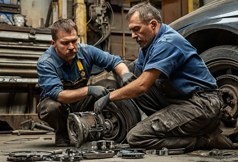 Снятие/установка колодки передние Фиат Дукато