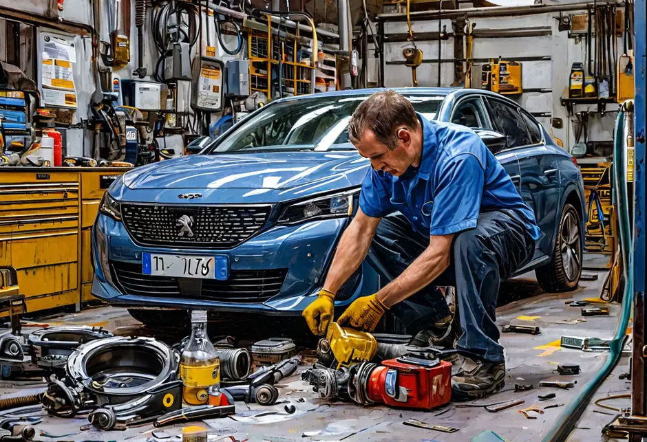 Замена масла в МКПП Пежо Боксер