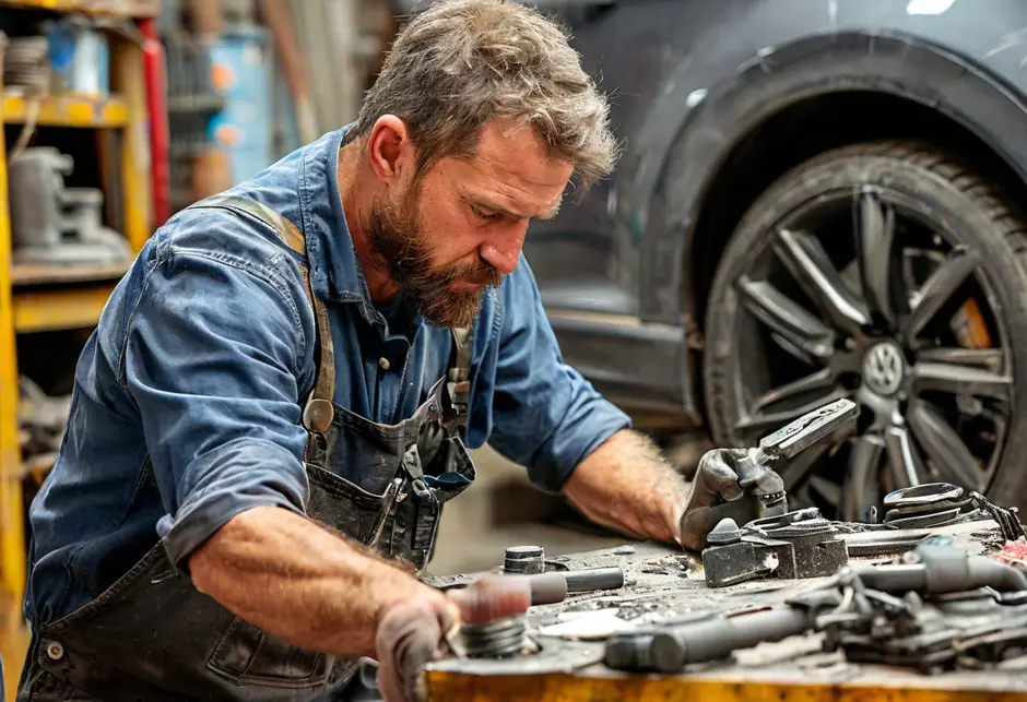 Ремонт комплекта направляющих суппорта (чистка, смазка, разработка) Фольксваген Крафтер