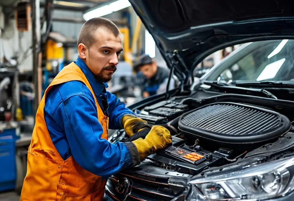 Замена воздушного фильтра Соллерс Атлант