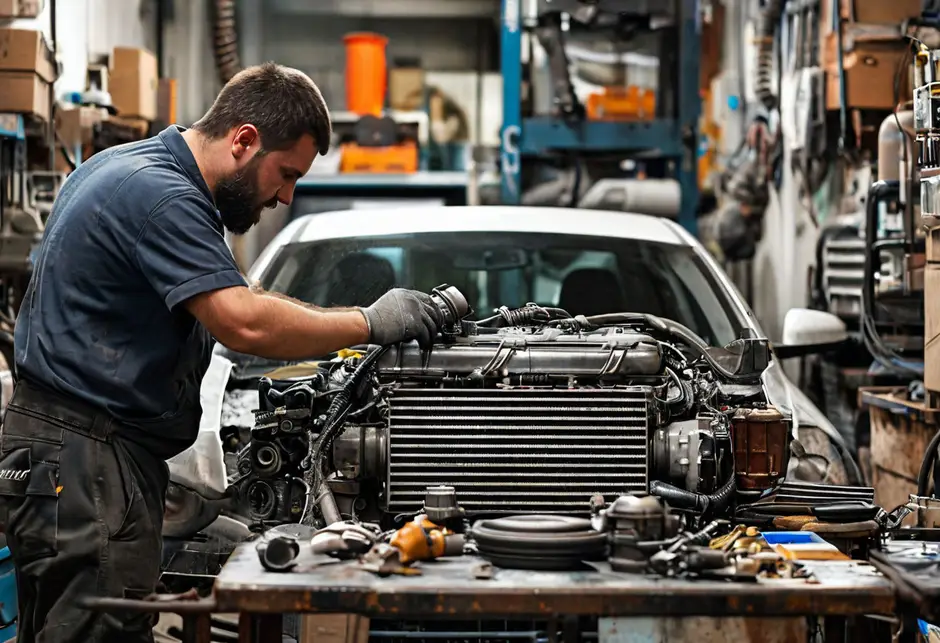 Замена теплообменника Форд Транзит