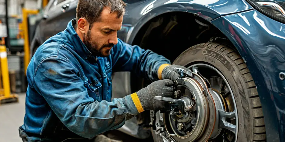 Снятие/установка колодки передние Мерседес Спринтер