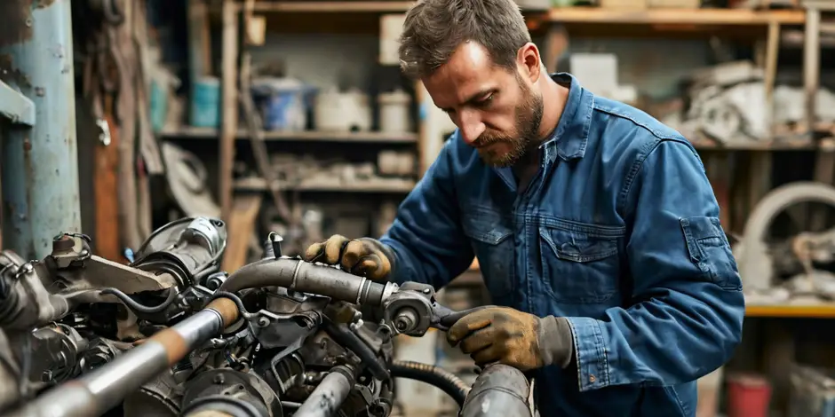 Замена рулевого наконечника Рено Кангу