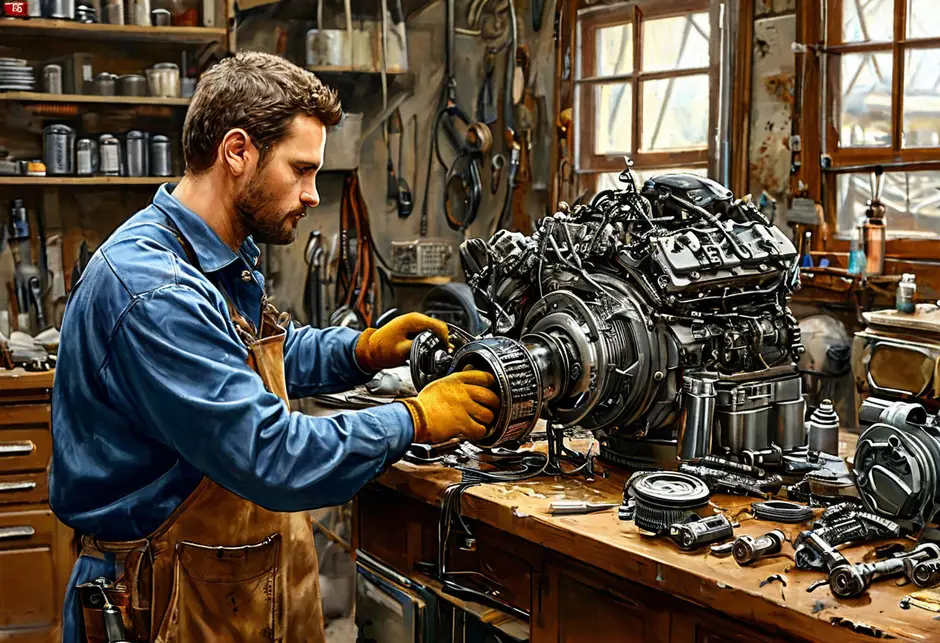 Разборка/сборка Двигатель GAZ Gazel