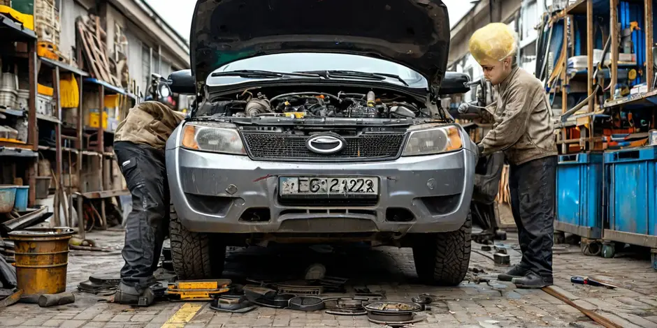 Замена масла в двигателе и масляного фильтра GAZ Gazel