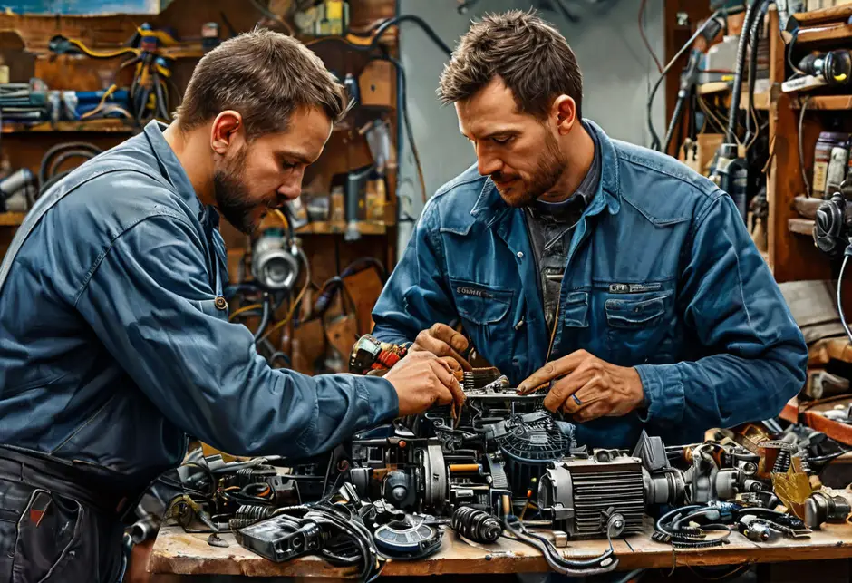 Снятие/установка генератора Ситроен Джампер