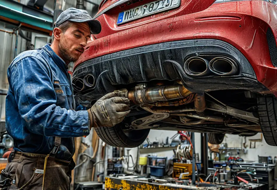 Замена гофры Мерседес Спринтер