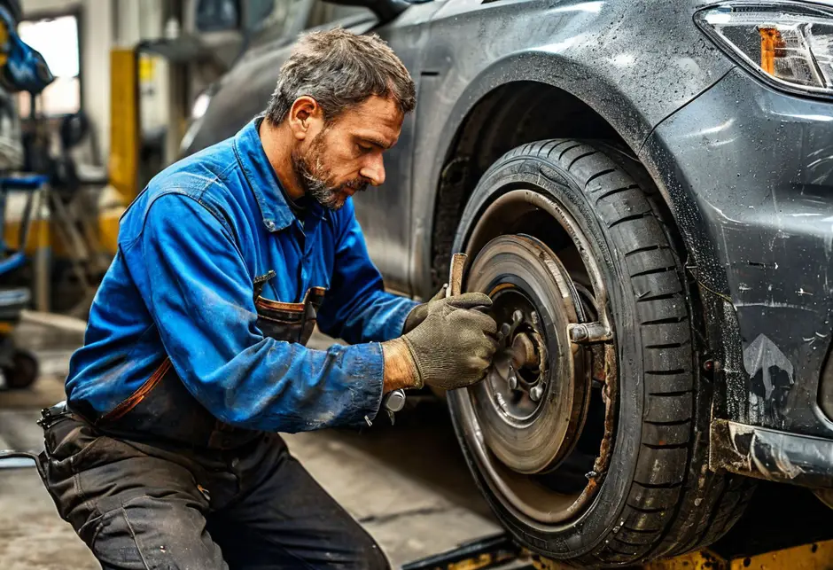 Замена тормозных колодок (задние барабанные, комплект) Форд Транзит