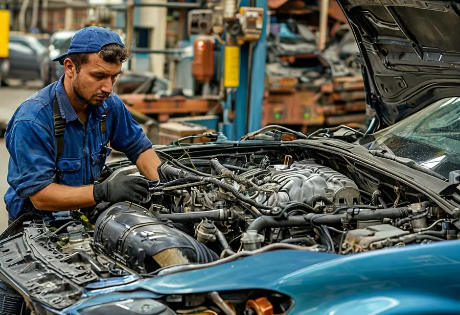 Замена водяной помпы Форд Транзит
