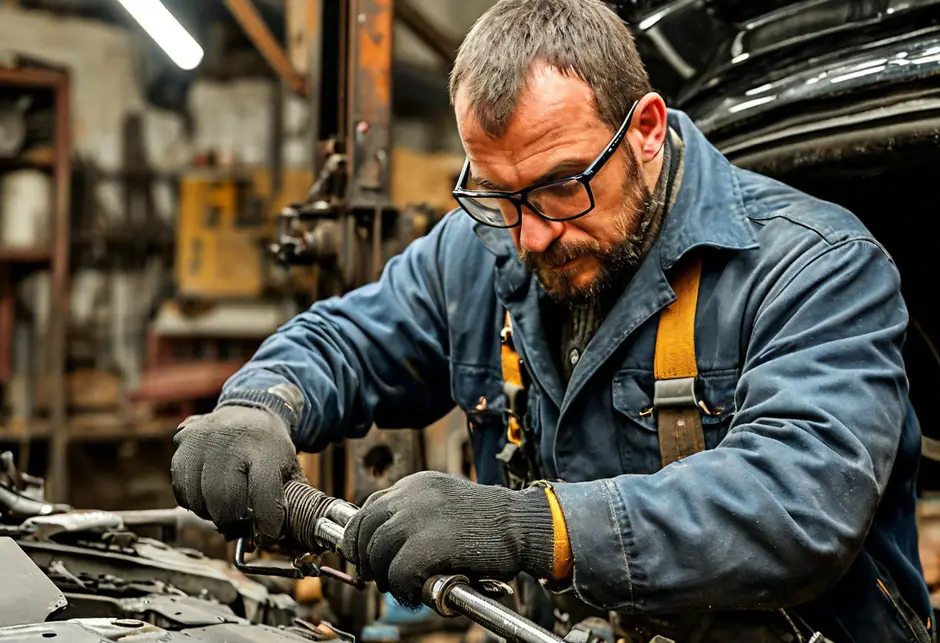 Замена троса стояночного тормоза Рено Кангу