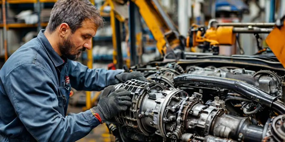 Снятие/установка МКПП (механическая коробка переключения передач) GAZ Газель NEXT