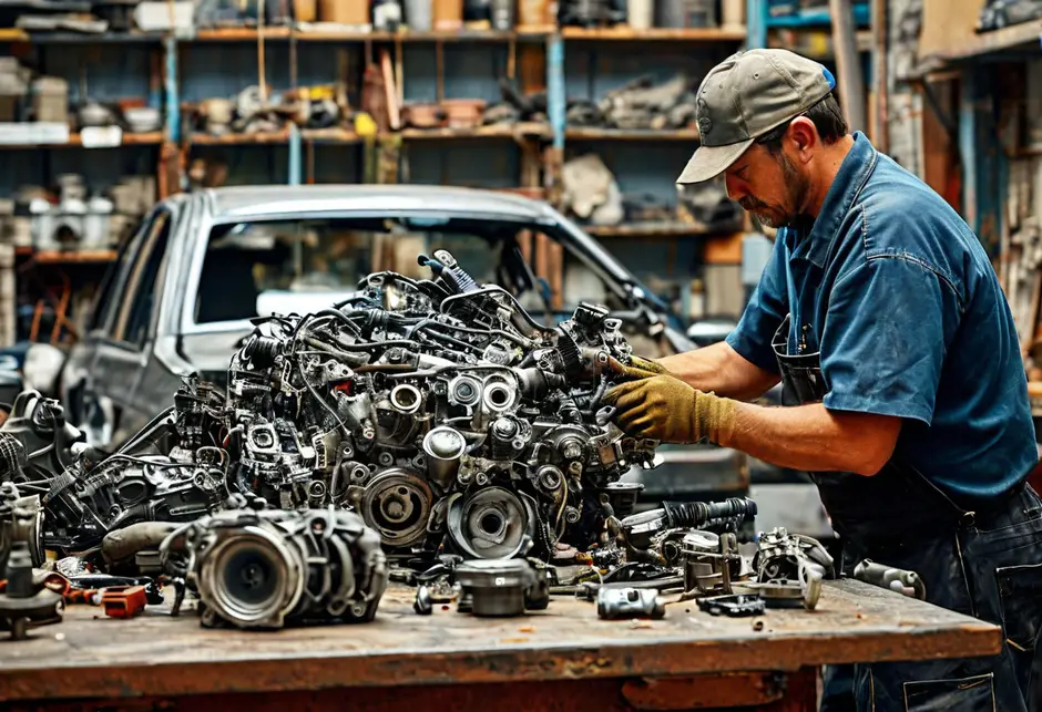 Разборка/сборка Двигатель Фольксваген Транспортер