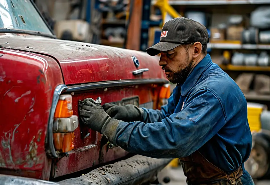 Замена заднего фонаря GAZ Gazel