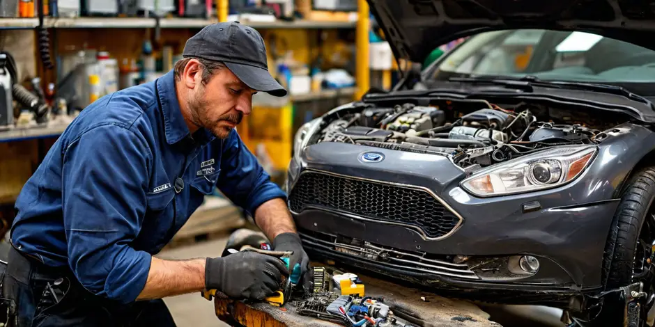 Замена стартера Форд Транзит