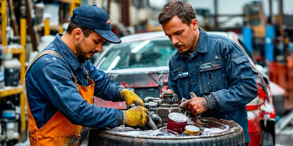 Замена антифриза Форд Транзит