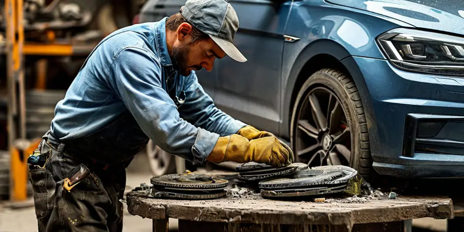 Замена комплекта задних тормозных колодок Фольксваген Транспортер