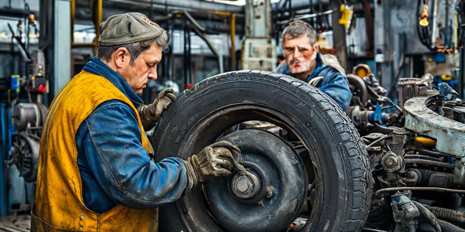 Регулировка углов установки колес GAZ Gazel
