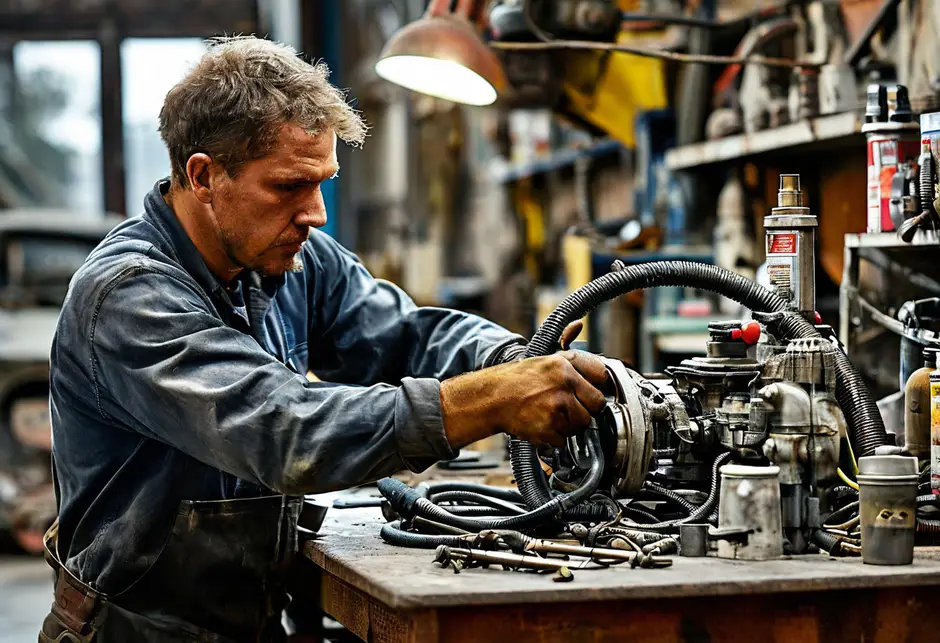 Замена трубки гидроусилителя Форд Транзит