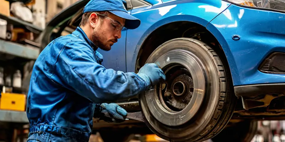 Замена переднего вентиляционного тормозного диска (1 шт) Форд Транзит