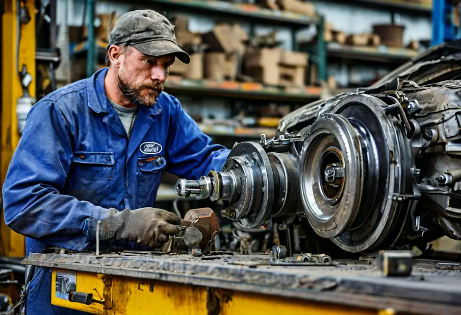 Замена подшипника ступицы комплект Форд Транзит