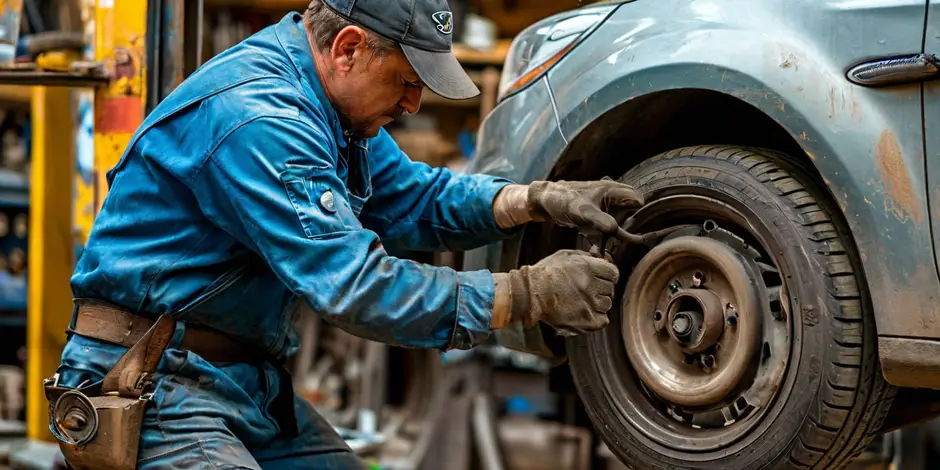 Замена шпильки колеса Форд Транзит