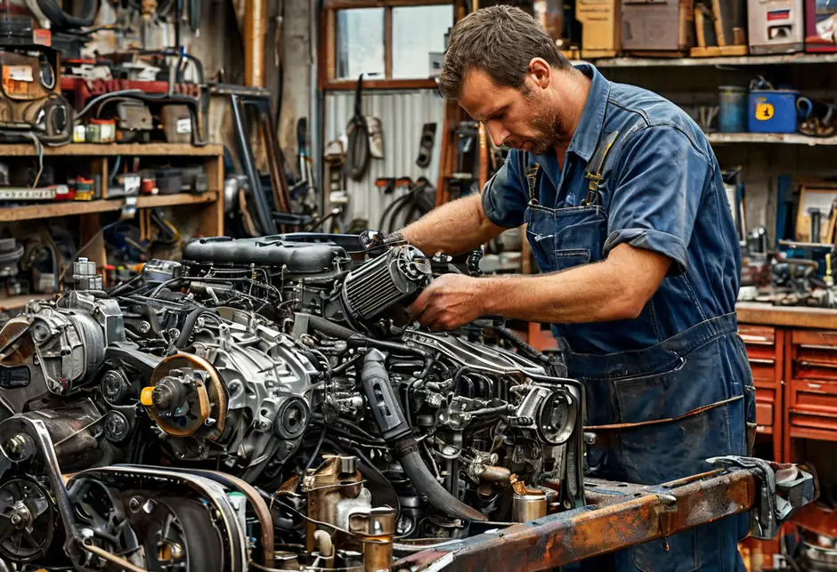 Замена обгонной муфты Форд Транзит